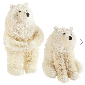 Pier 1 Bottle Brush Polar Bears